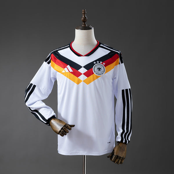 Camisola Alemanha Principal 26/27 - Mundial 2026 - Manga Comprida