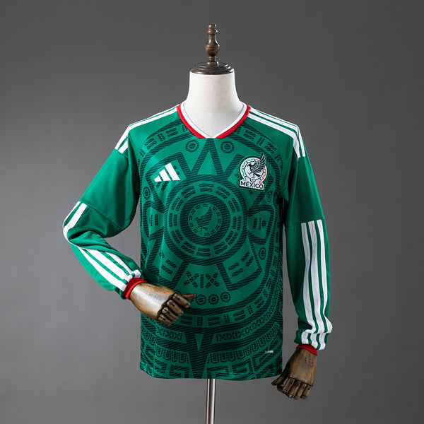 Camisola México Principal 26/27 - Mundial 2026 - Manga Comprida