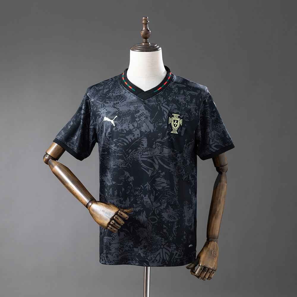 Camisola Portugal Edição Especial Preta 26/27 - Mundial 2026 (Modelo 3)