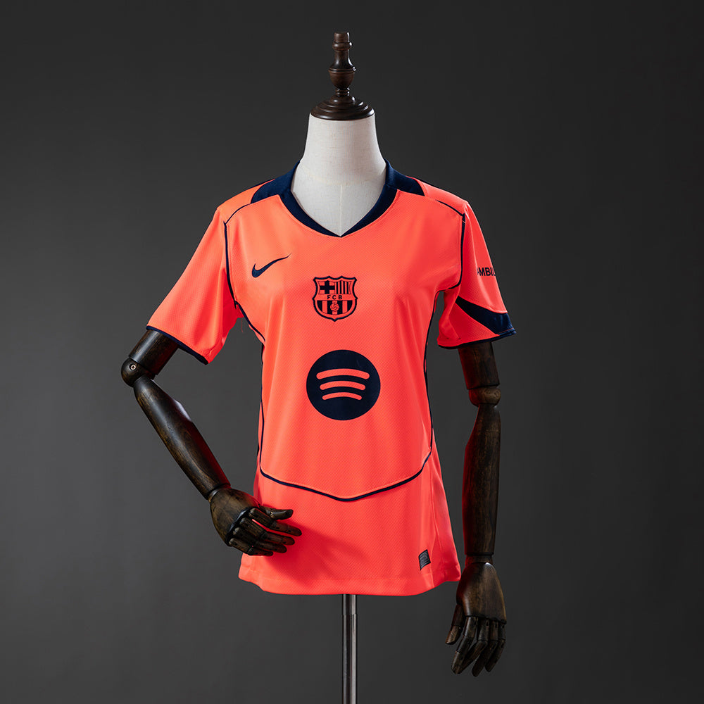 Camisola Barcelona Terceira 25/26 - Versão Feminina