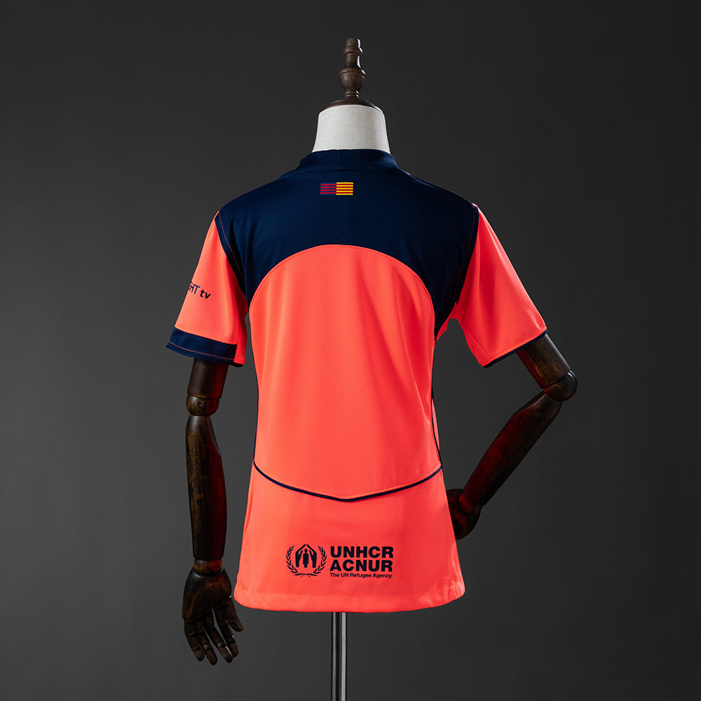 Camisola Barcelona Terceira 25/26 - Versão Feminina