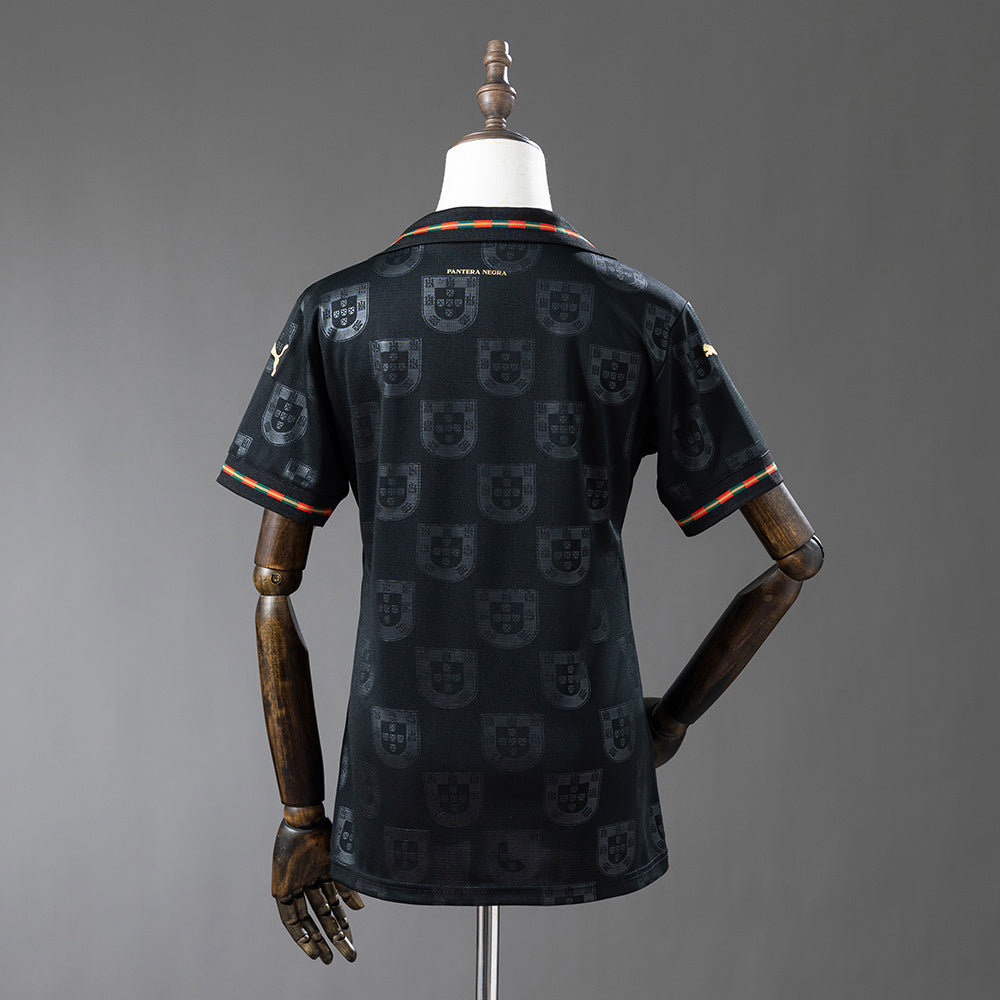 Camisola Portugal Edição Especial Pantera Negra 26/27 - Mundial 2026 - Versão Feminina