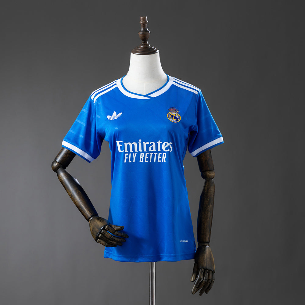 Camisola Real Madrid Terceira 25/26 - Versão Feminina (Modelo 2)