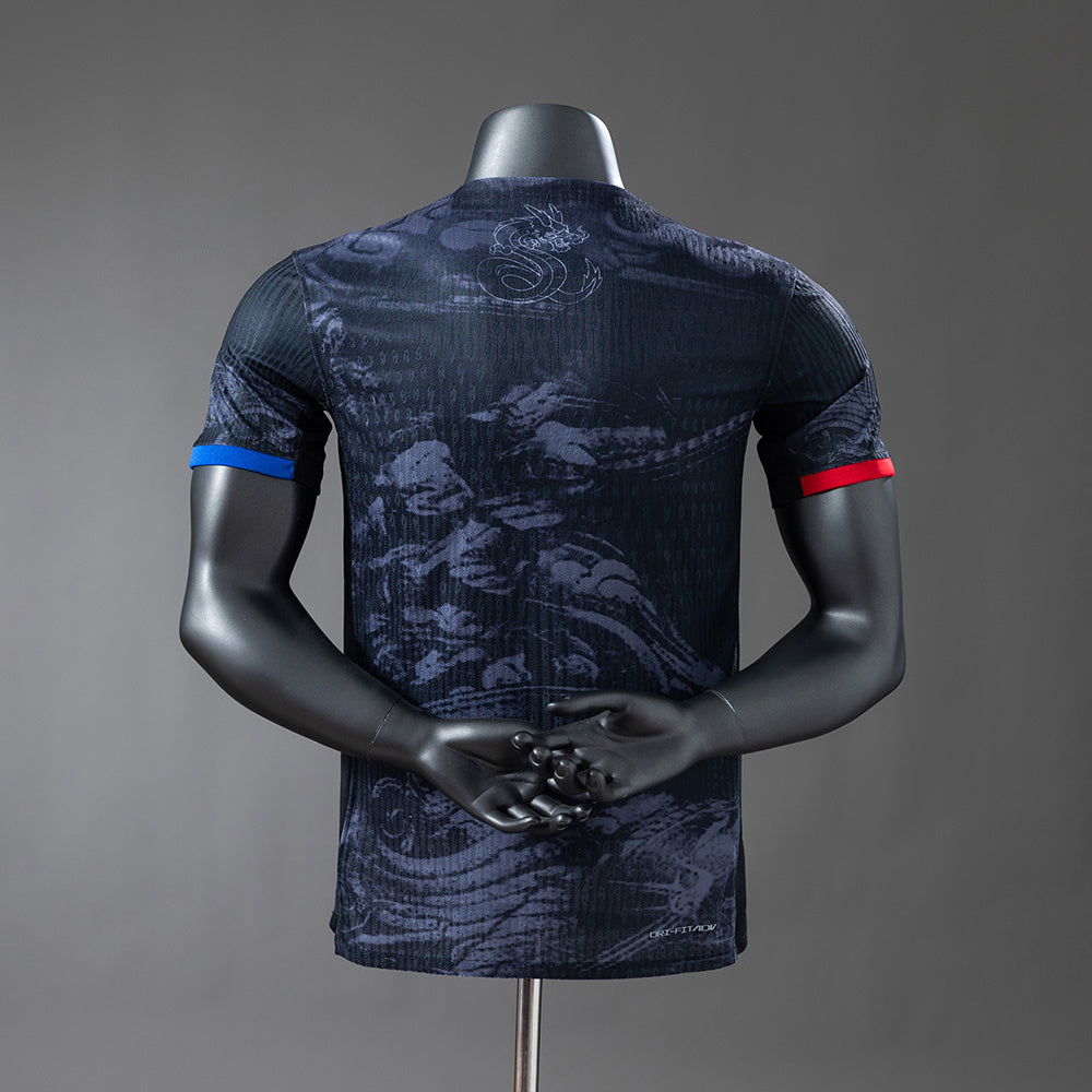 Camisola Barcelona Edição Especial Dragão Preta 25/26 - Versão Jogador