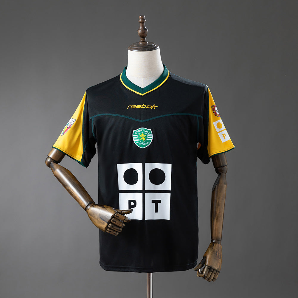 Camisola Sporting Alternativa 02/03 Retro (Modelo 2)