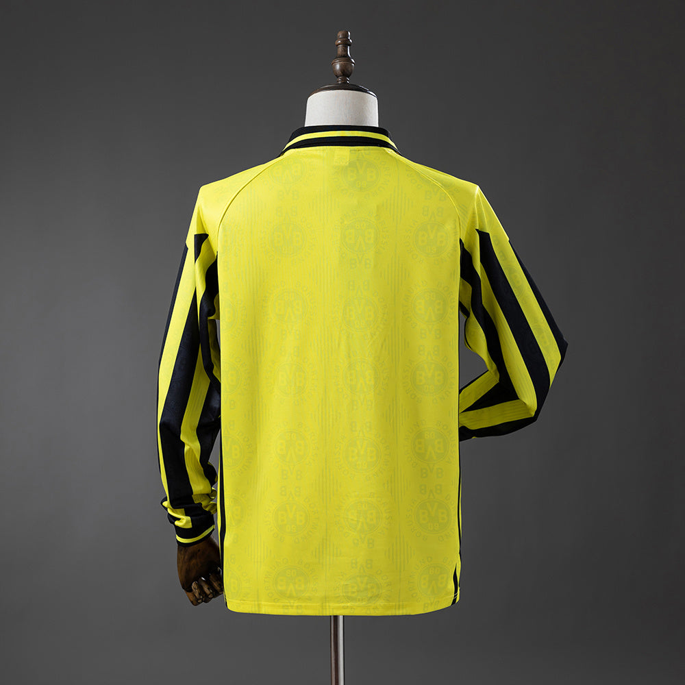 Camisola Borussia Dortmund Principal 96/97 Retro - Manga Comprida