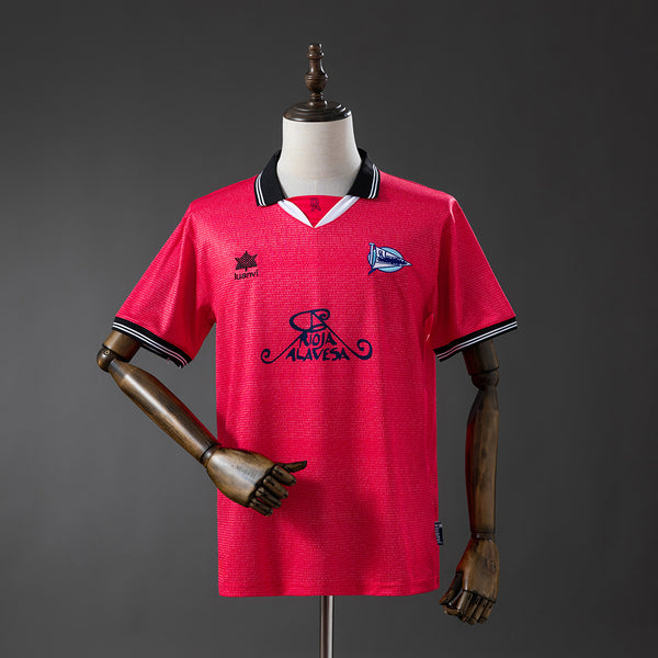 Camisola Alavés Alternativa Taça UEFA 00/01 Retro