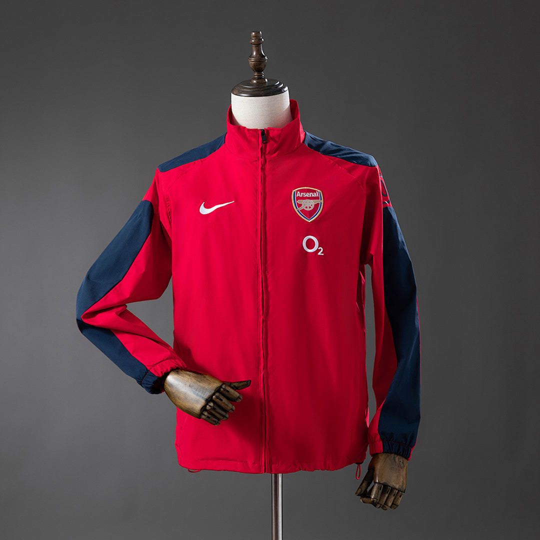 Corta-Vento Arsenal 04/05 Retro - Vermelho
