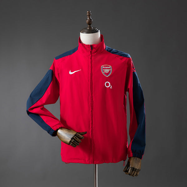 Corta-Vento Arsenal 04/05 Retro - Vermelho