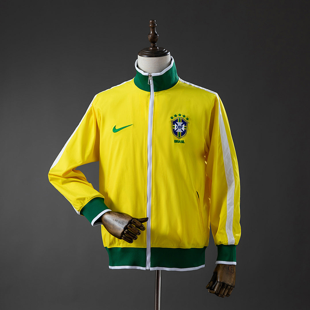 Corta-Vento Brasil 10/11 - Amarelo