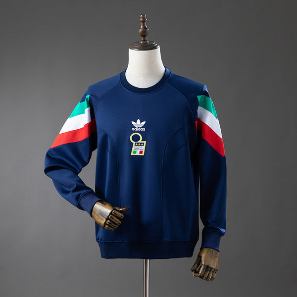 Sweatshirt Itália - Azul-Marinho