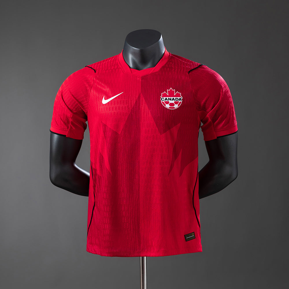 Camisola Canadá Principal 26/27 - Mundial 2026 - Versão Jogador
