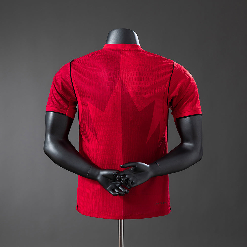 Camisola Canadá Principal 26/27 - Mundial 2026 - Versão Jogador