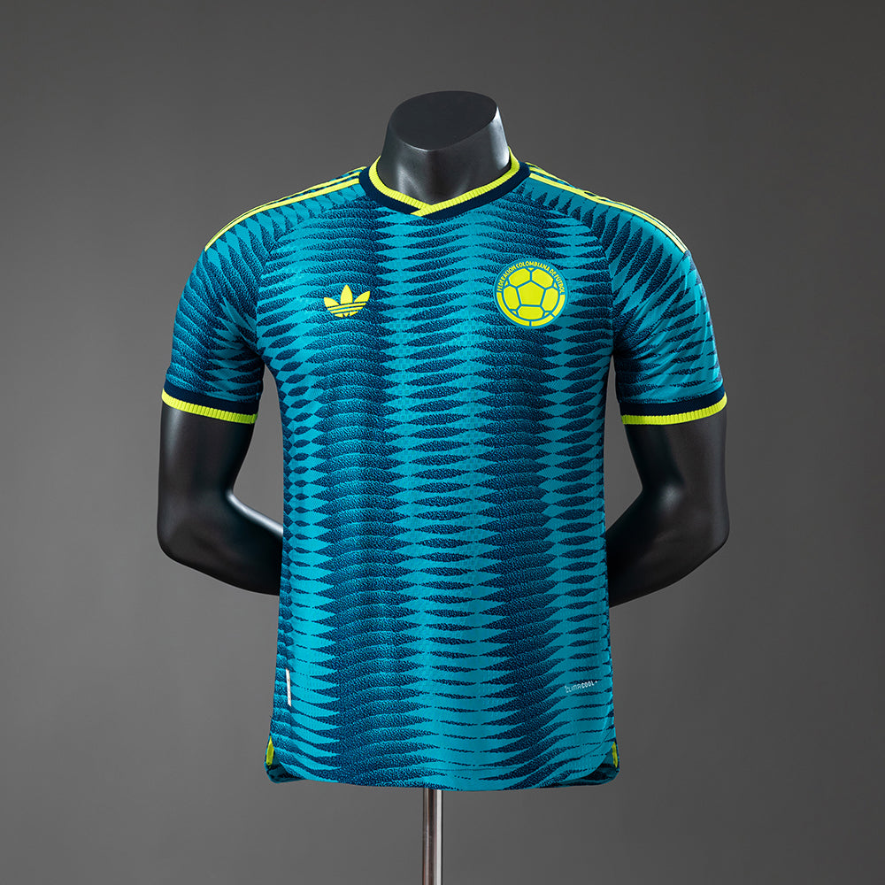 Camisola Colômbia Alternativa 26/27 - Mundial 2026 - Versão Jogador