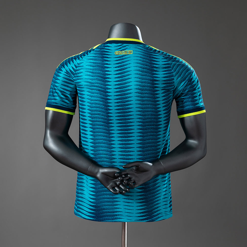 Camisola Colômbia Alternativa 26/27 - Mundial 2026 - Versão Jogador