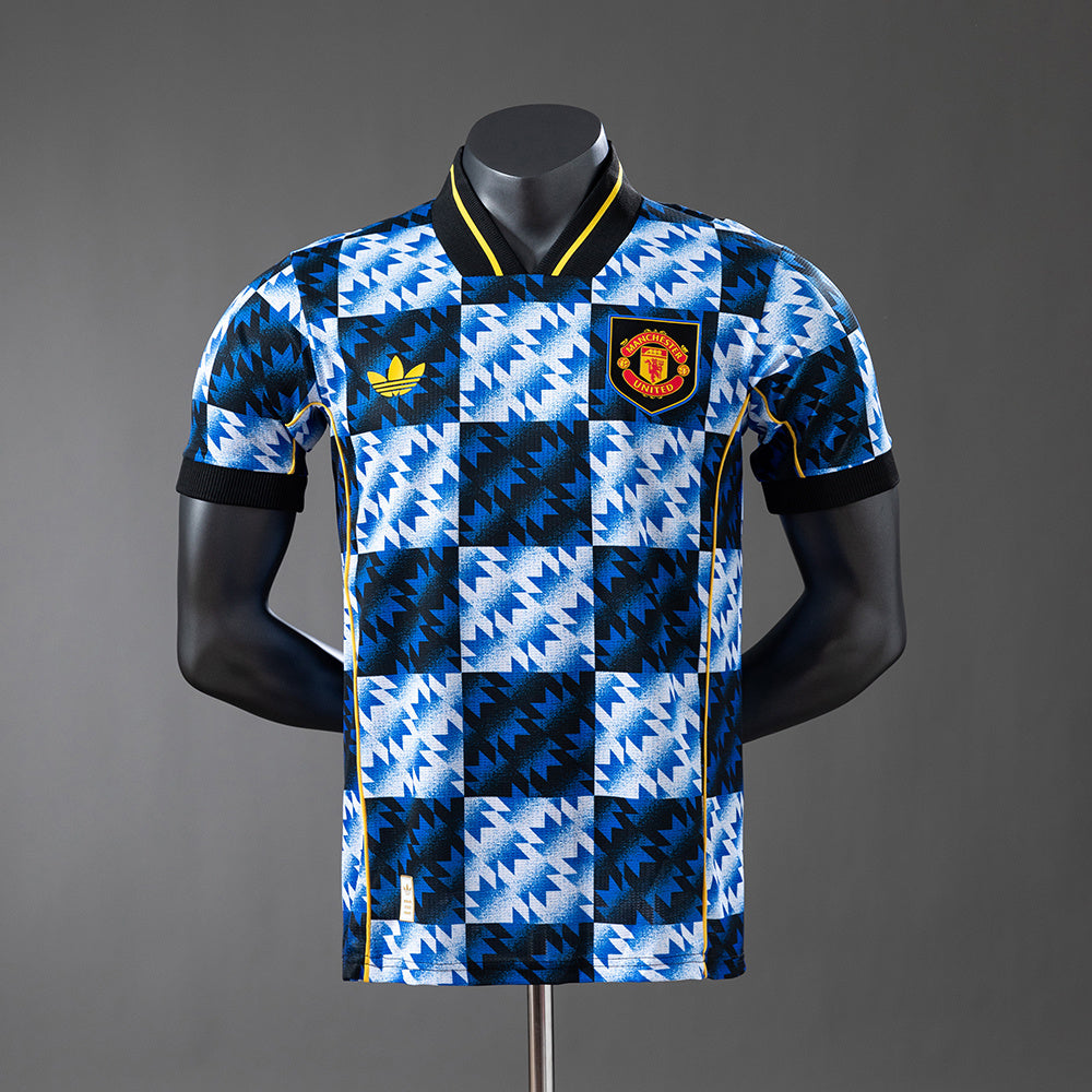Camisola Manchester United Azul 25/26 - Versão Jogador