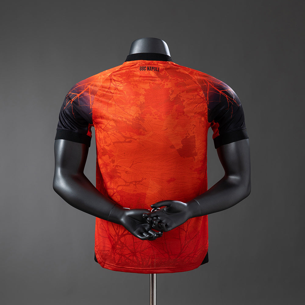 Camisola Nápoles Edição Especial Halloween Laranja 25/26 - Versão Jogador