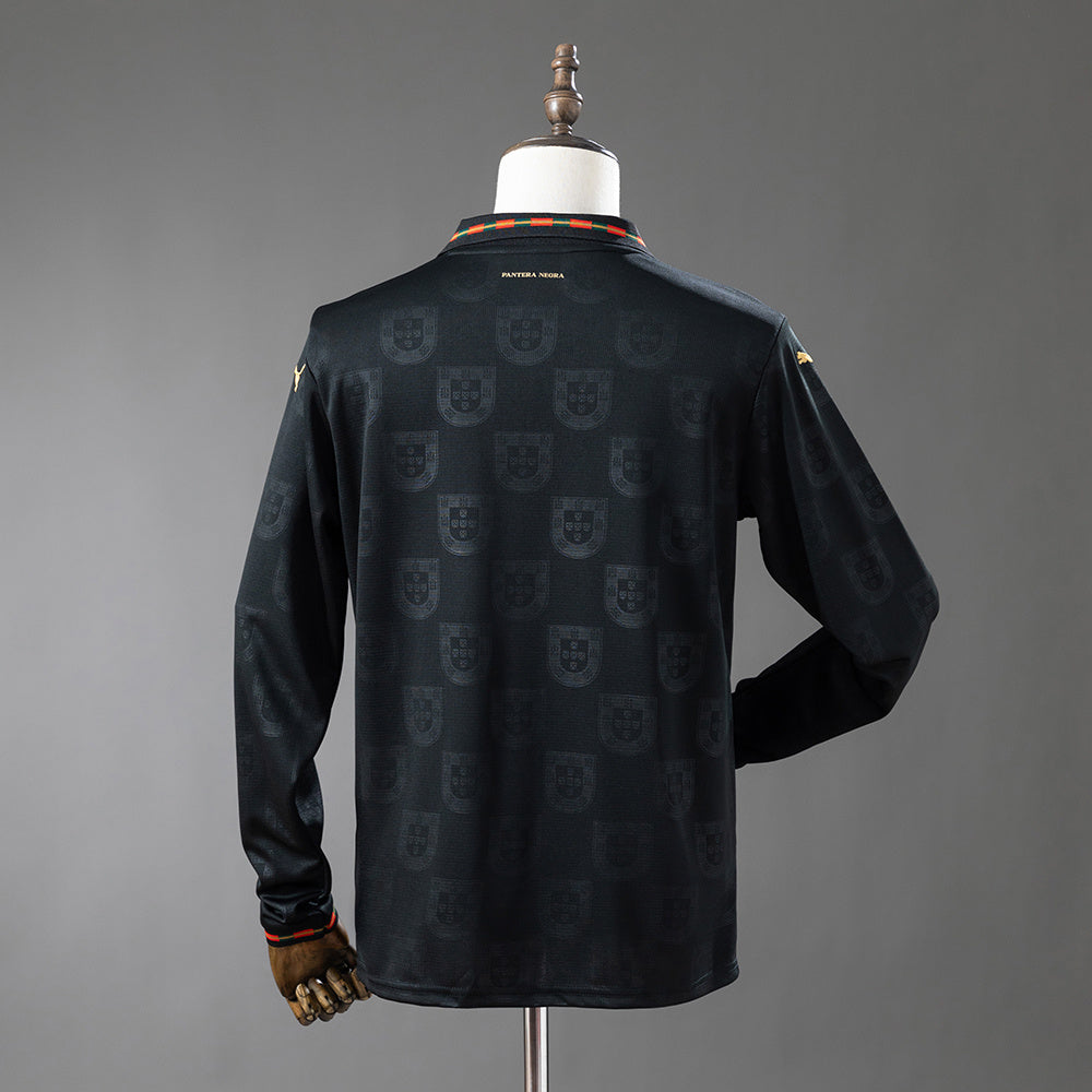 Camisola Portugal Edição Especial Pantera Negra 26/27 - Mundial 2026 - Manga Comprida