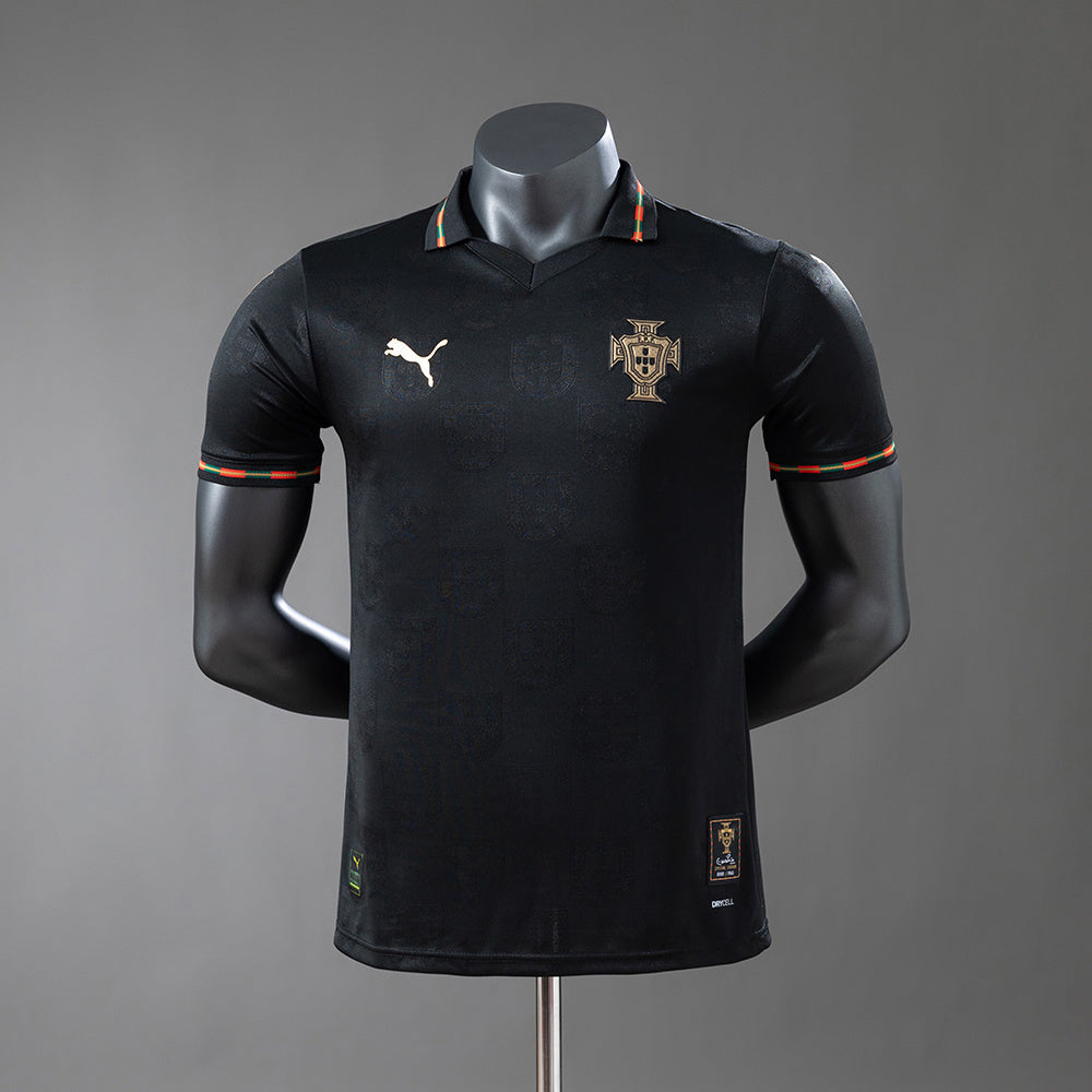 Camisola Portugal Edição Especial Pantera Negra 26/27 - Mundial 2026 - Versão Jogador