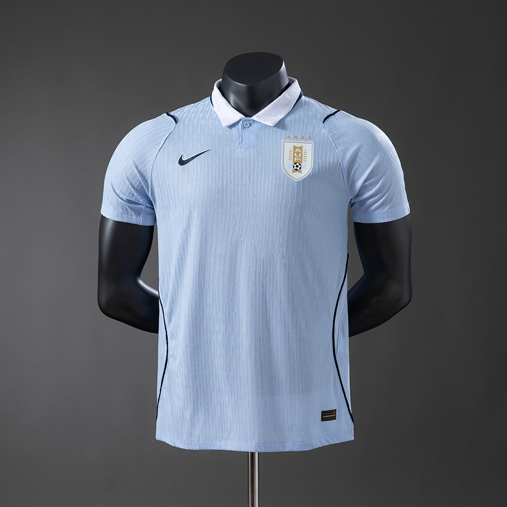Camisola Uruguai Principal 26/27 - Mundial 2026 - Versão Jogador