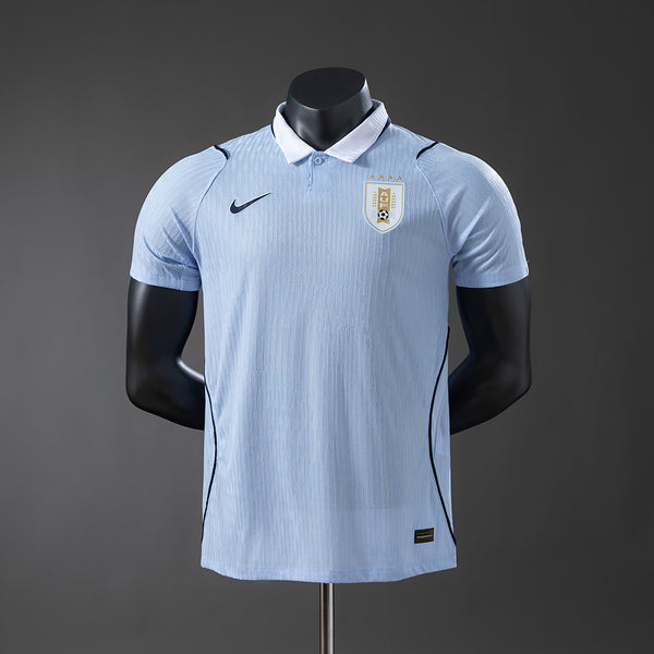 Camisola Uruguai Principal 26/27 - Mundial 2026 - Versão Jogador