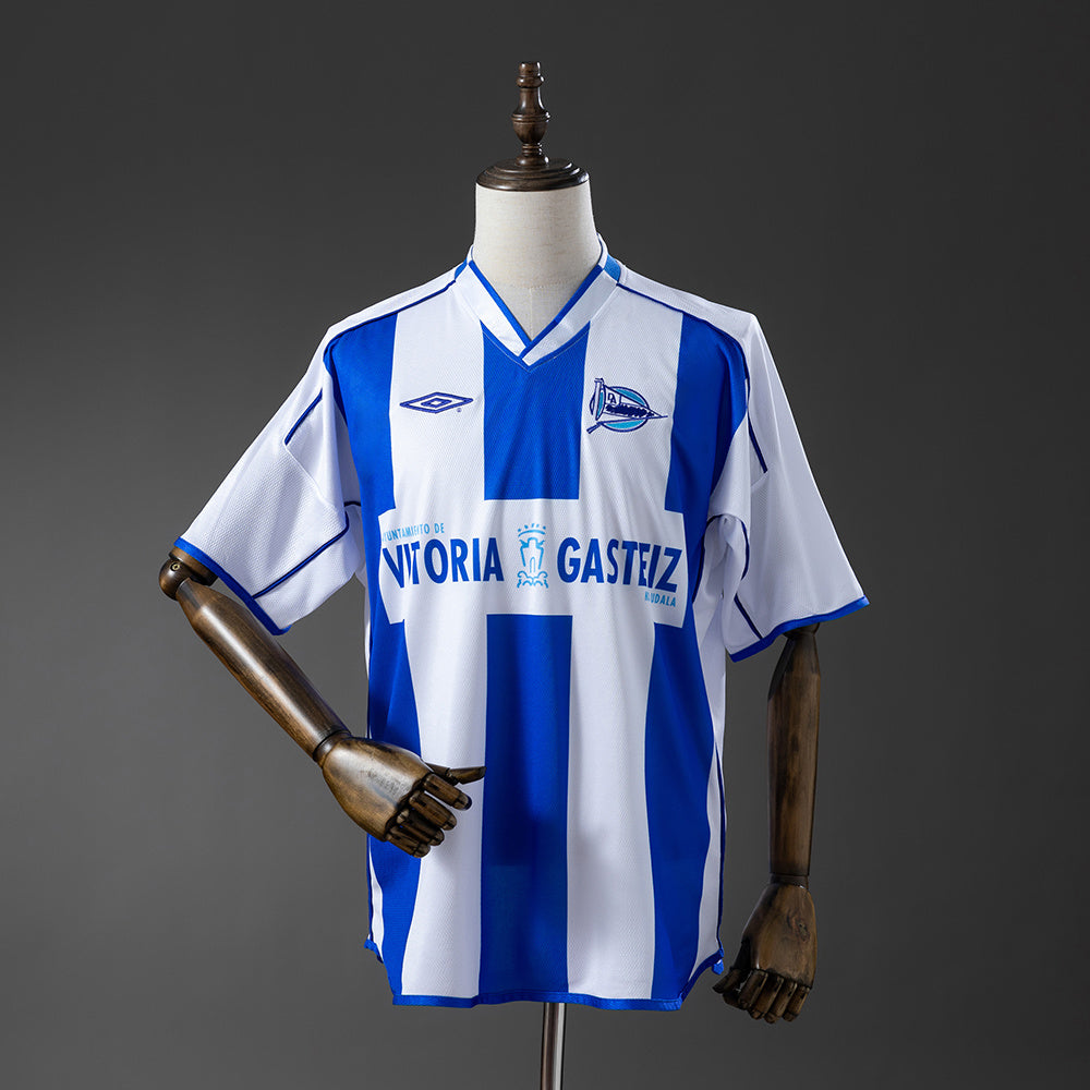 Camisola Alavés Principal 03/04 Retro