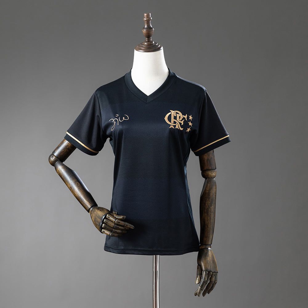 Camisola Flamengo Edição Especial Preta 25/26 - Versão Feminina