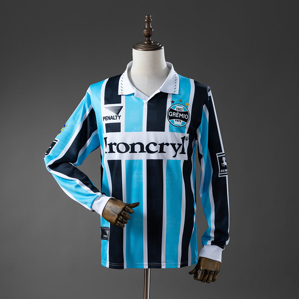 Camisola Grêmio Principal 97/98 Retro - Manga Comprida
