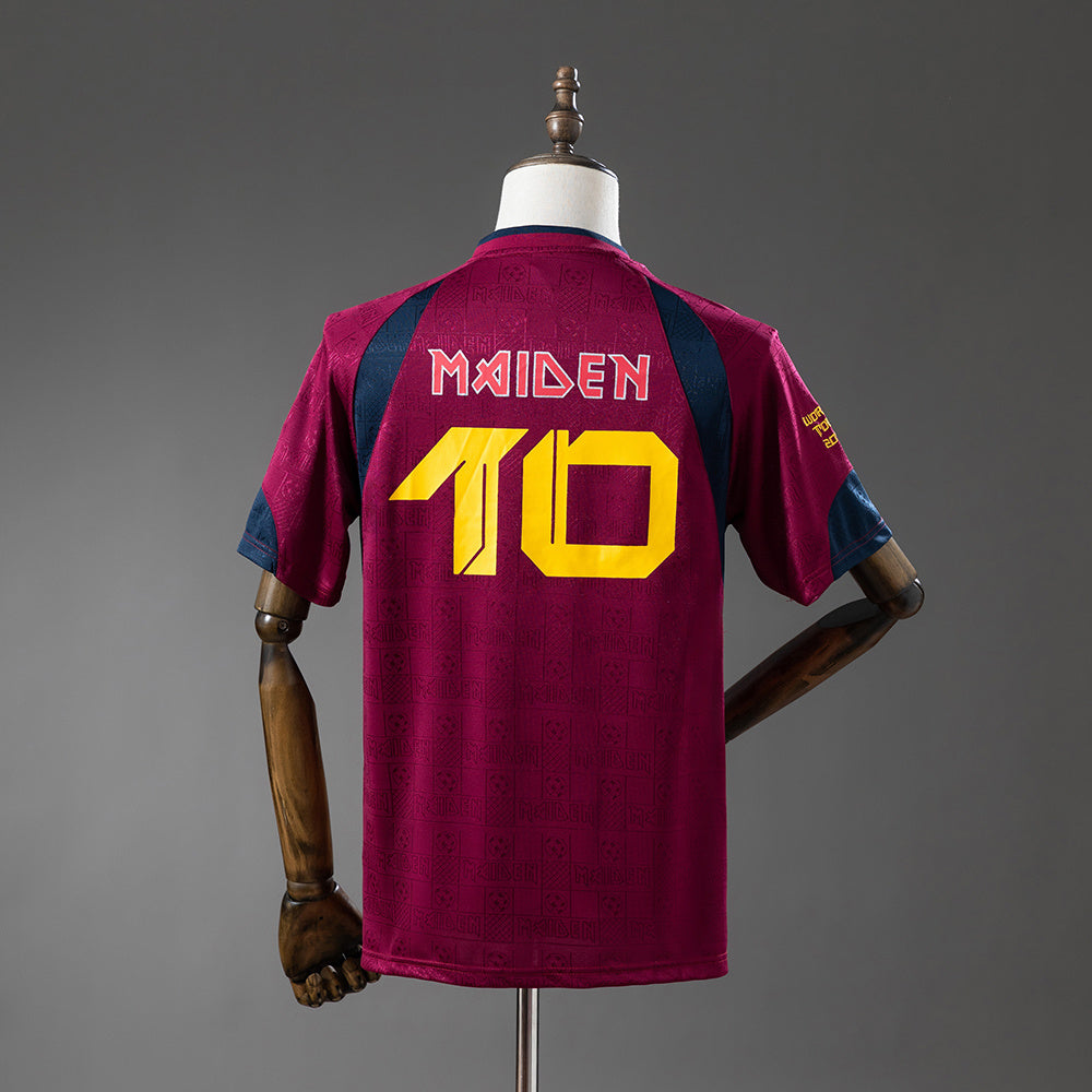 Camisola West Ham United x Iron Maiden Alternativa 10/11 Retro