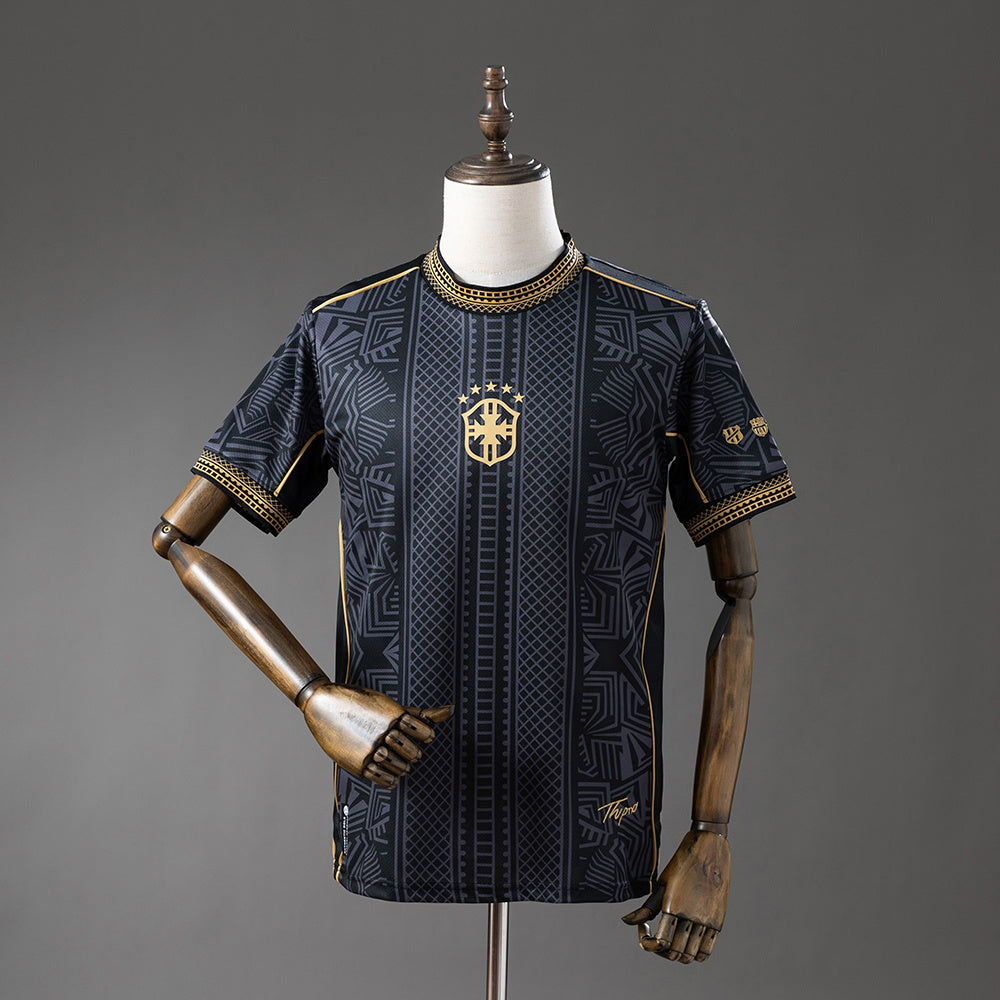 Camisola Brasil Edição Especial Preta 26/27 - Mundial 2026 (Modelo 2)