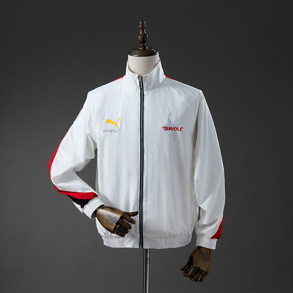 Corta-Vento AC Milan x Off-White - Branco