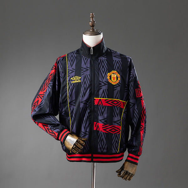 Corta-Vento Manchester United 92/94 Retro - Preto
