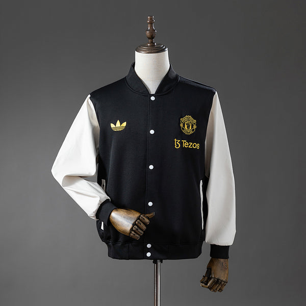 Casaco Varsity Manchester United - Preto e Branco