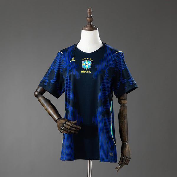 Camisola Brasil Alternativa 26/27 - Mundial 2026 - Versão Feminina (Modelo 2)