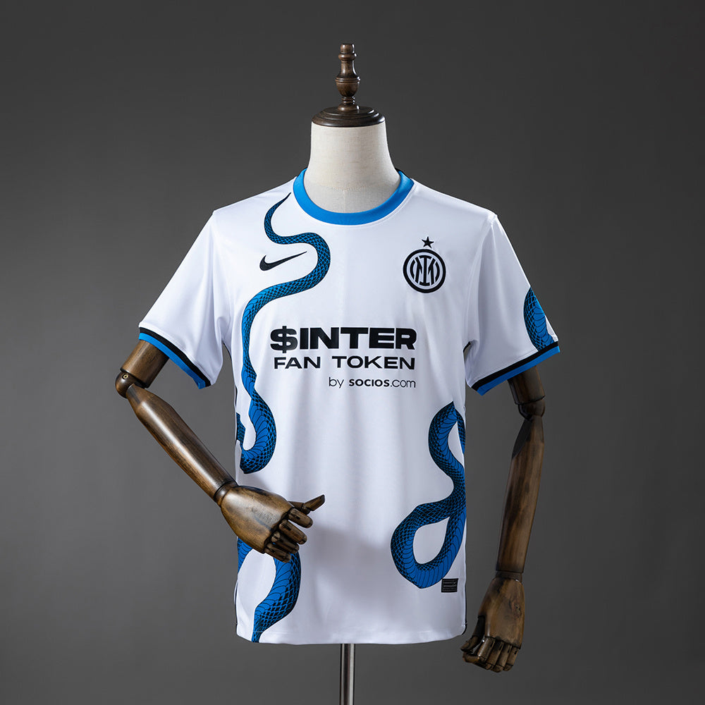 Camisola Inter de Milão Alternativa 21/22 Retro (Modelo 2)