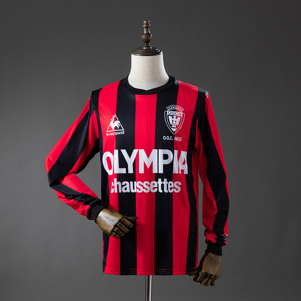 Camisola Nice Principal 77/78 Retro - Manga Comprida