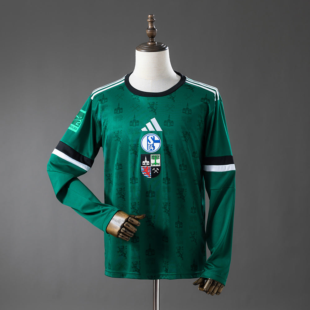 Camisola Schalke 04 Edição Especial Verde 25/26 - Manga Comprida