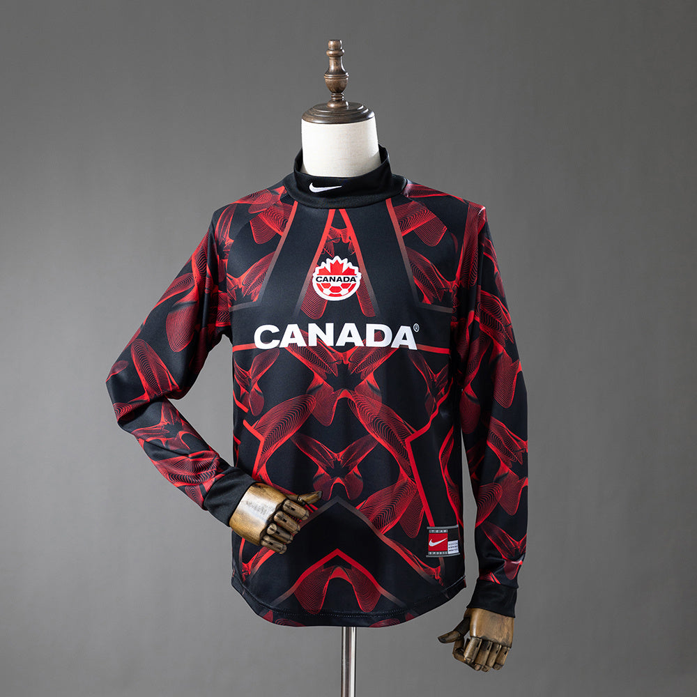 Camisola Canadá Guarda-Redes 26/27 - Mundial 2026 - Manga Comprida