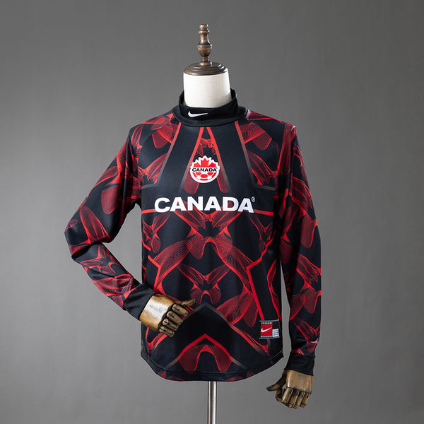 Camisola Canadá Guarda-Redes 26/27 - Mundial 2026 - Manga Comprida