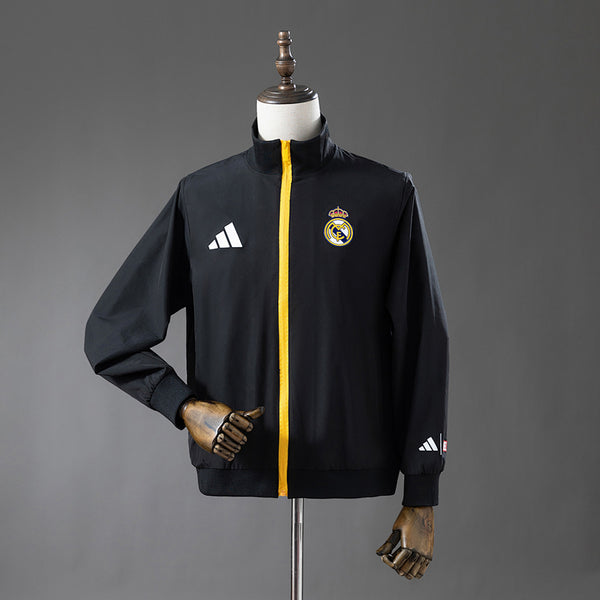 Corta-Vento Real Madrid 25/26 - Preto
