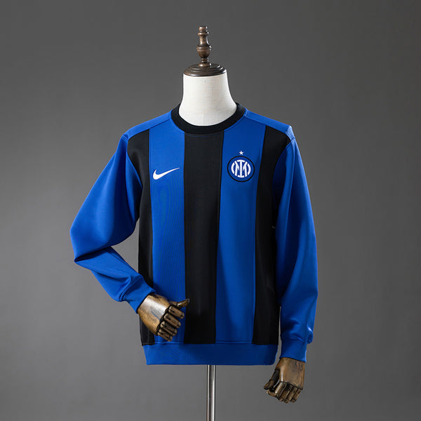 Sweatshirt Inter de Milão 25/26 - Azul-Escura e Preta