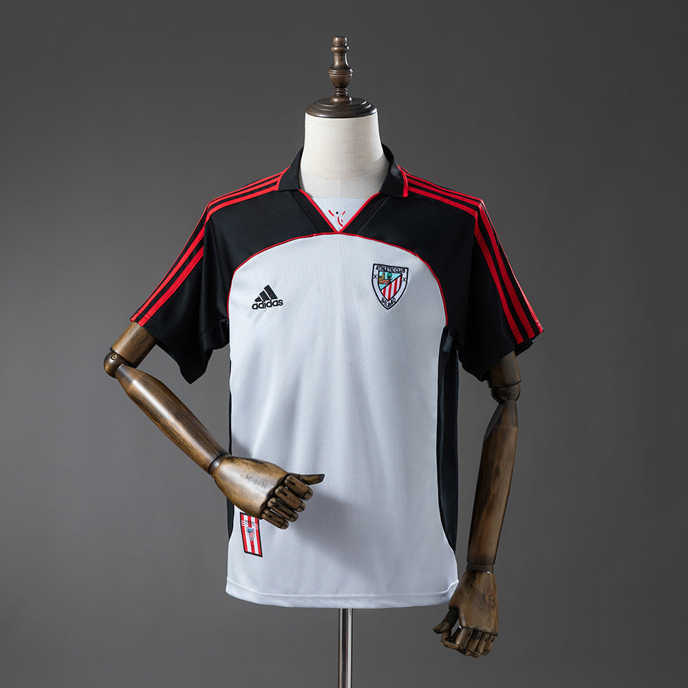 Camisola Athletic Bilbau Terceira 02/03 Retro