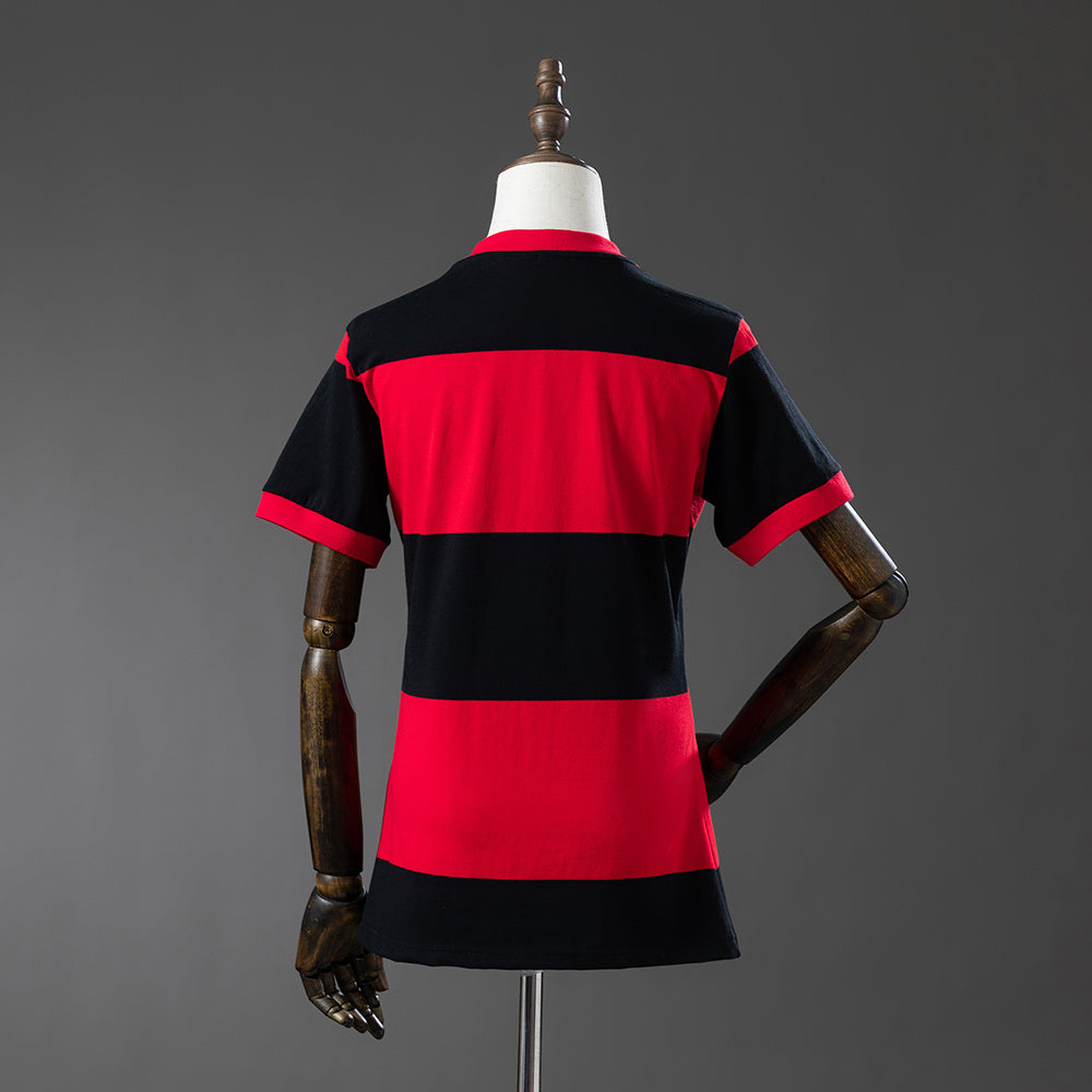 Camisola Flamengo Principal 81/82 Retro - Versão Feminina
