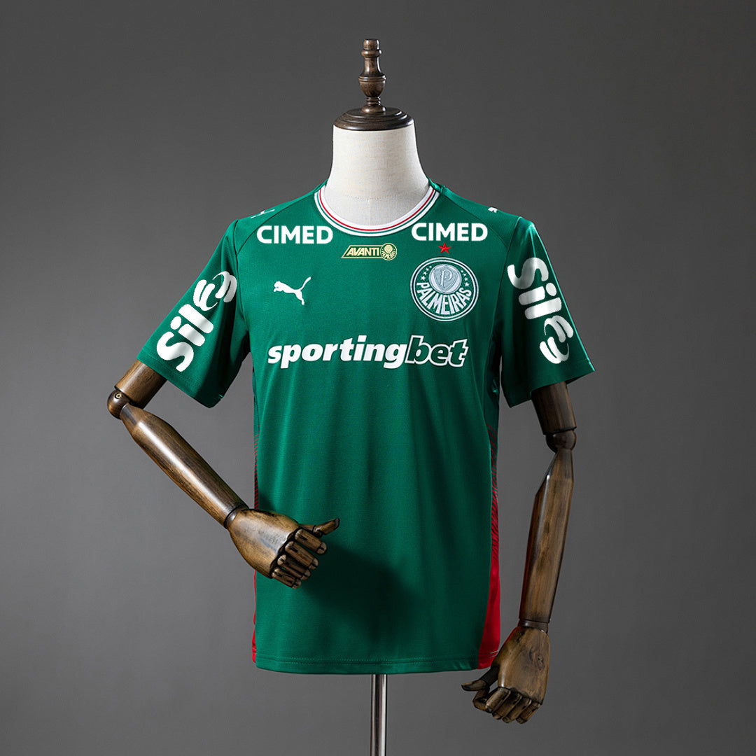 Camisola Palmeiras Principal Todos os Patrocinadores 26/27