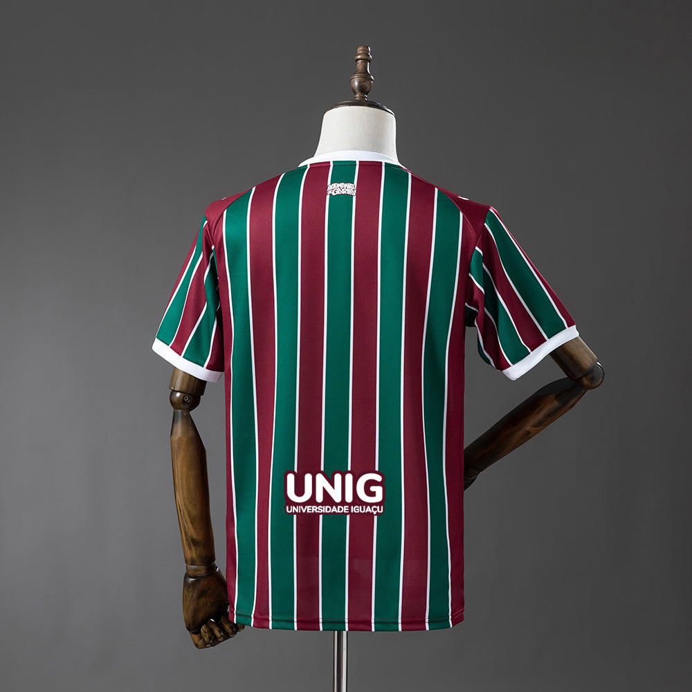 Camisola Fluminense Principal Todos os Patrocinadores 26/27