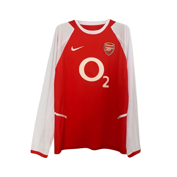 Camisola Arsenal Principal 02/03 - Manga Comprida