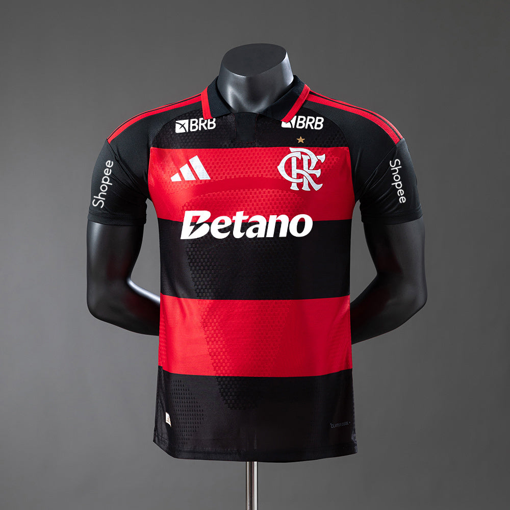 Camisola Flamengo Principal Todos os Patrocinadores 26/27 - Versão Jogador