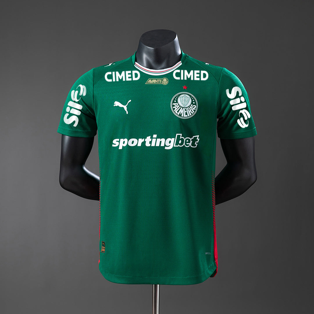Camisola Palmeiras Principal Todos os Patrocinadores 26/27 - Versão Jogador