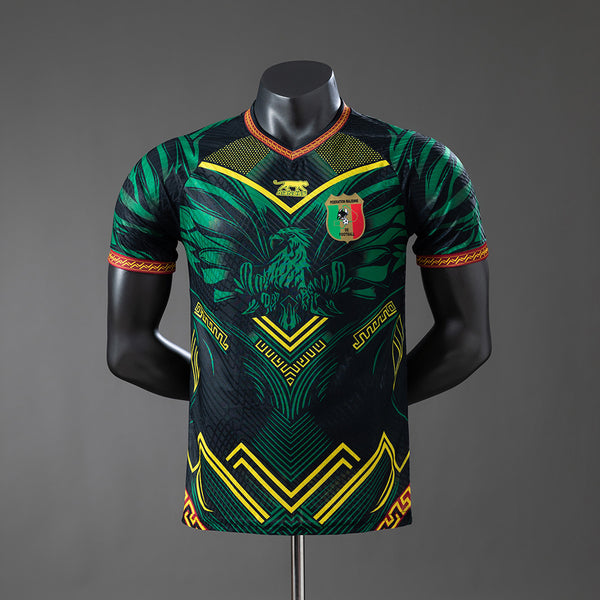 Camisola Mali Preta e Verde 25/26 - Versão Jogador