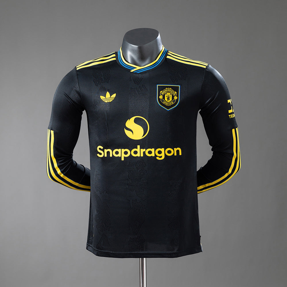 Camisola Manchester United Terceira 25/26 - Manga Comprida - Versão Jogador
